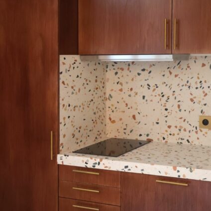 Architecture Décoration aménagement intérieur Coworking rue de Rouen cuisine Agence Ducellier Devienne Paris