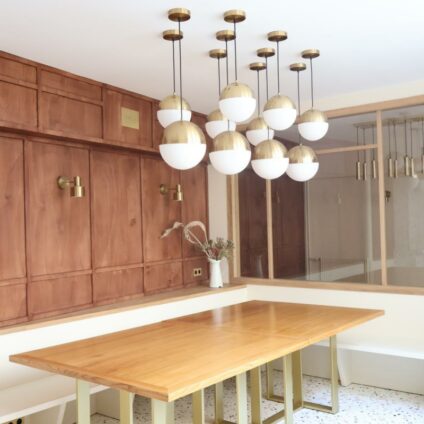 Architecture Décoration aménagement intérieur Coworking rue de Rouen luminaires Agence Ducellier Devienne Paris