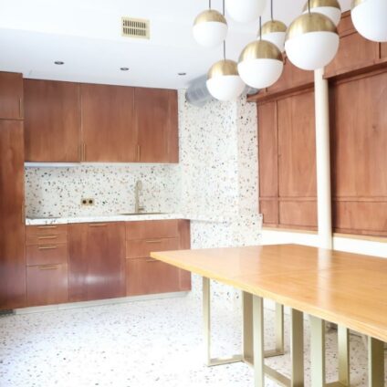 Architecture Décoration aménagement intérieur Coworking rue de Rouen cuisine Agence Ducellier Devienne Paris