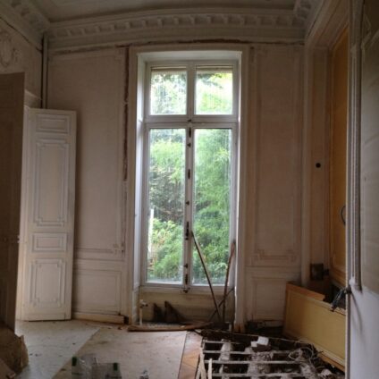 Architecture Décoration aménagement intérieur Hôtel Mont Gascon Petit Salon avant