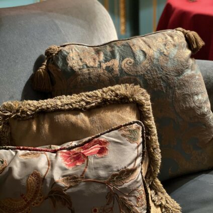 Architecture Décoration aménagement intérieur Hôtel Mont Gascon Coussin