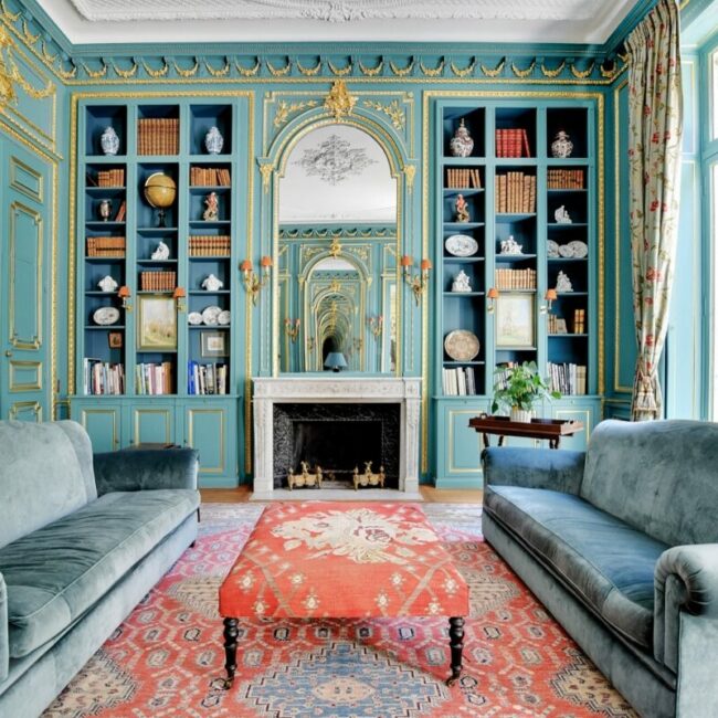 Architecture Décoration aménagement intérieur Hôtel Mont Gascon Grand salon