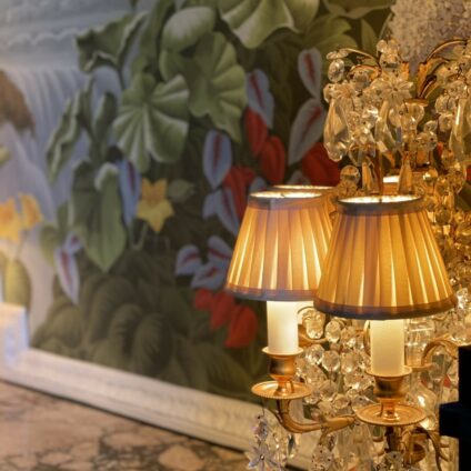 Architecture Décoration aménagement intérieur Hôtel Mont Gascon Luminaire