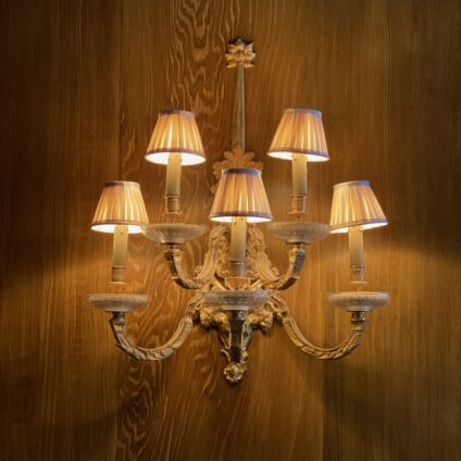 Architecture Décoration aménagement intérieur Hôtel Mont Gascon luminaire