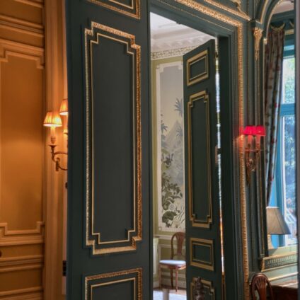 Architecture Décoration aménagement intérieur Hôtel Mont Gascon porte