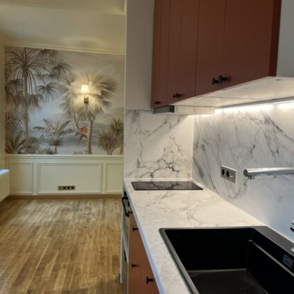 Cabinet Ducellier Devienne Architecture Décoration aménagement intérieur projet Rue Jean Nicot cuisine après travaux