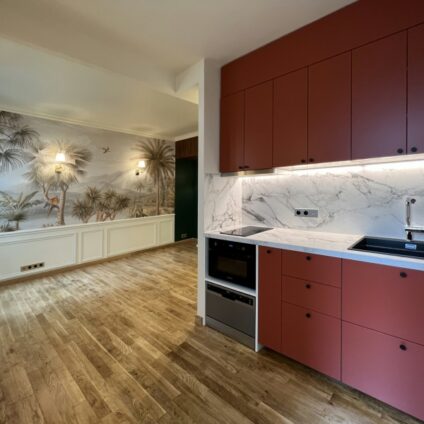 Cabinet Ducellier Devienne Architecture Décoration aménagement intérieur projet Rue Jean Nicot Cuisine après travaux