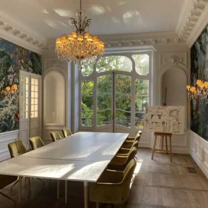 Architecture Décoration aménagement intérieur Château Saint Léger Agence Ducellier Devienne Paris