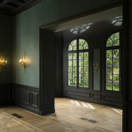 Architecture Décoration aménagement intérieur Château Saint Léger Agence Ducellier Devienne Paris