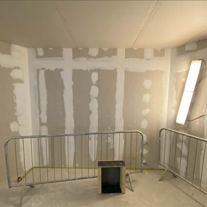 Architecture Décoration aménagement intérieur Château Saint Léger chantier Agence Ducellier Devienne Paris