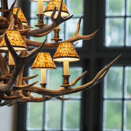 Architecture Décoration aménagement intérieur Château Saint Léger luminaires Agence Ducellier Devienne Paris