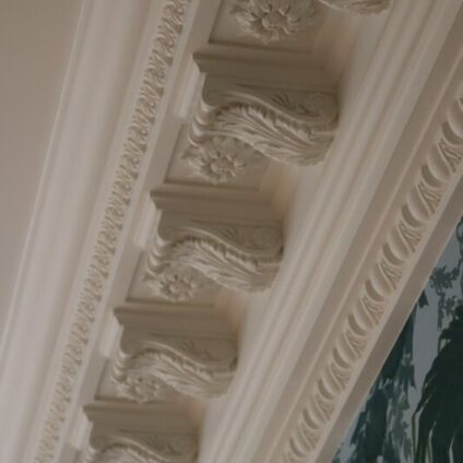 Architecture Décoration aménagement intérieur Château Saint Léger Moulures Agence Ducellier Devienne Paris