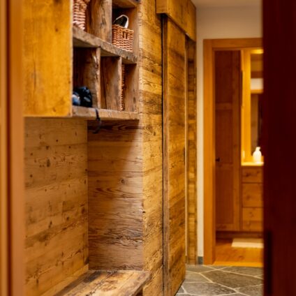 Cabinet Ducellier Devienne Architecture Décoration aménagement intérieur Verbier entrée